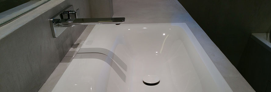 Salle de bain en Béton ciré